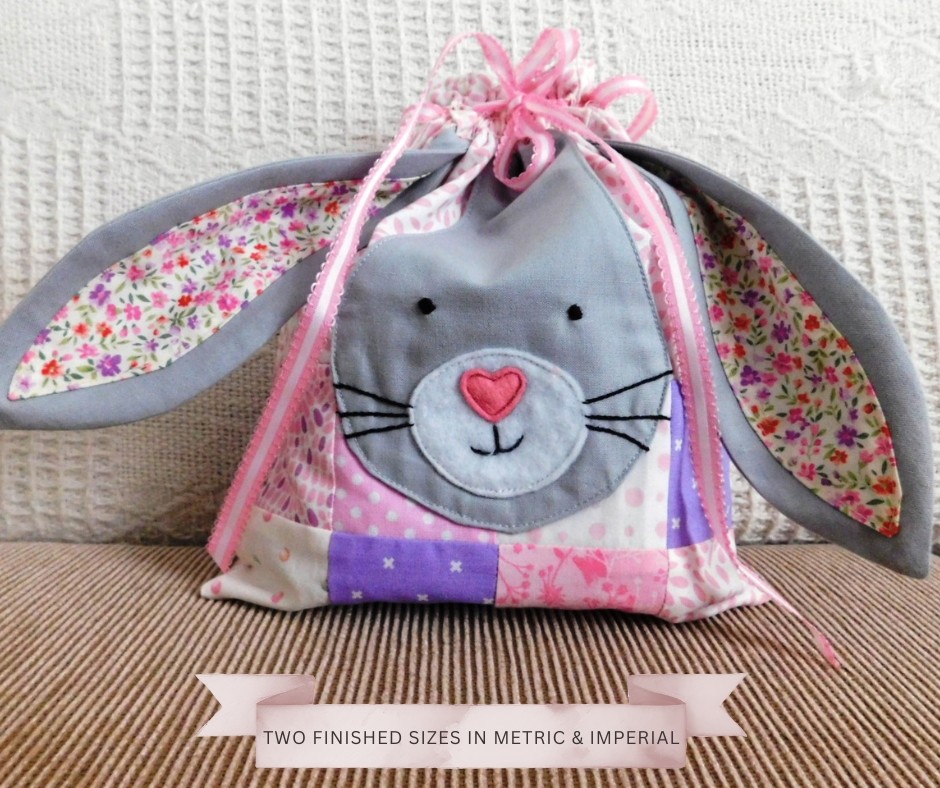 Bunny Patchwork Bag Pattern and Guide