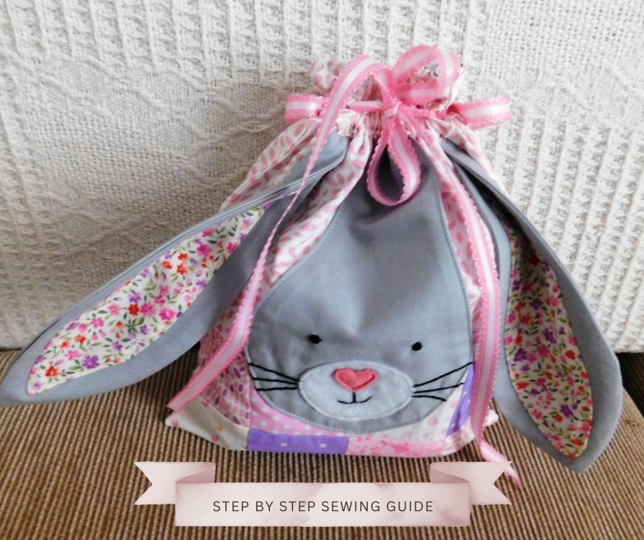 Bunny Patchwork Bag Pattern and Guide