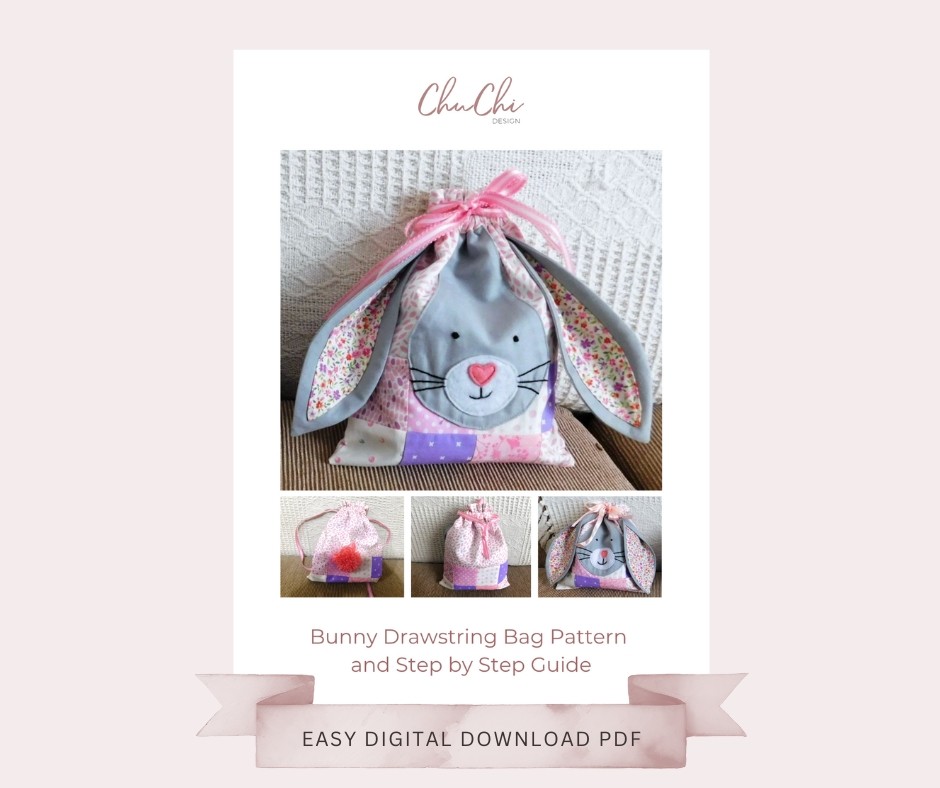 Bunny Patchwork Bag Pattern and Guide