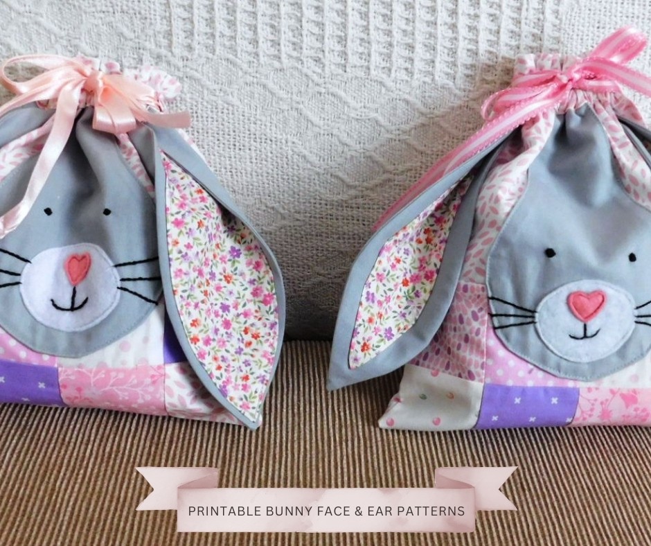 Bunny Patchwork Bag Pattern and Guide