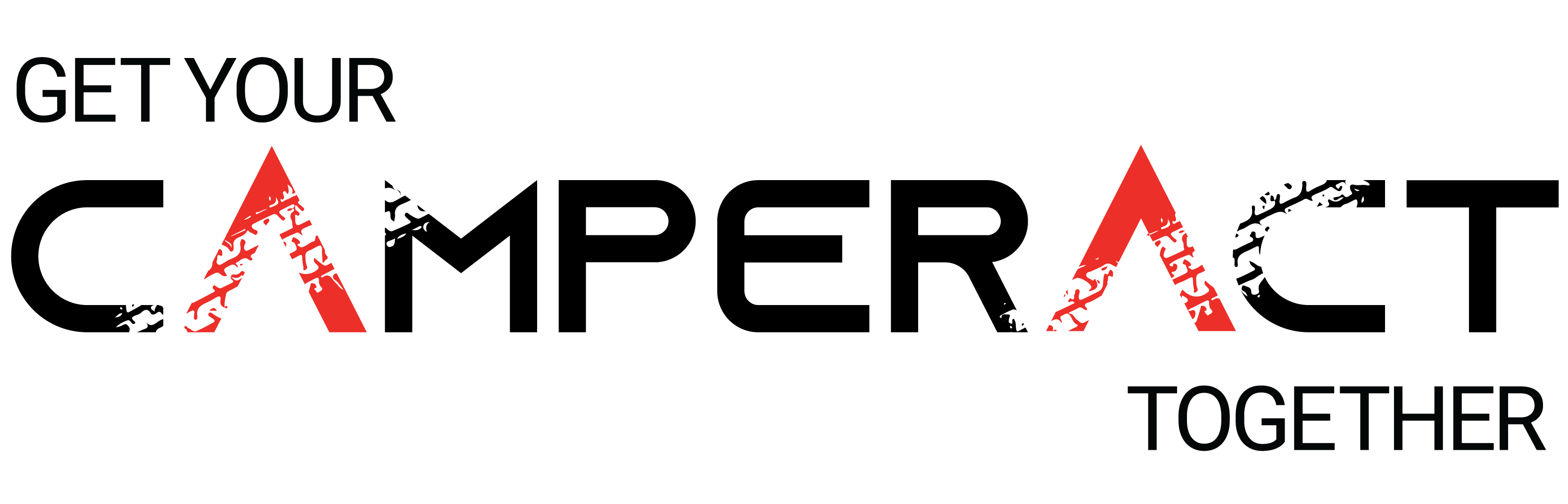 Camperact logo with tagline