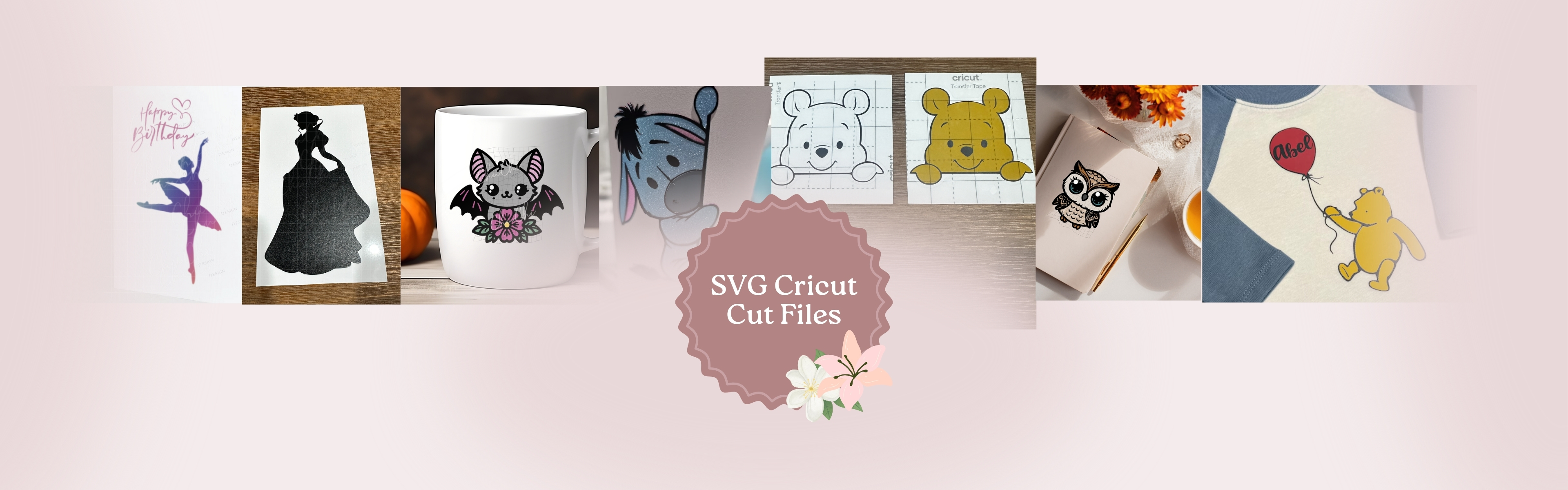 SVG Layered Cut Files designed for Cricut and other craft cutting machines