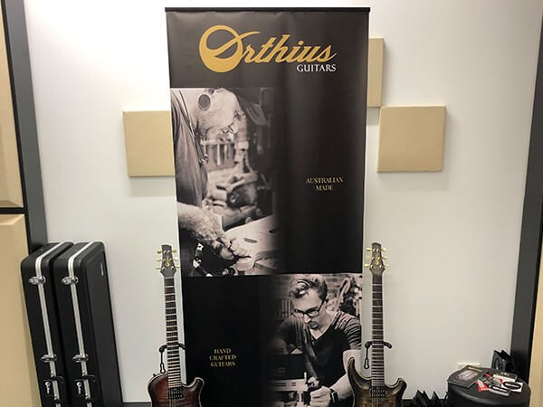 Orthius Guitars Pullup Banner