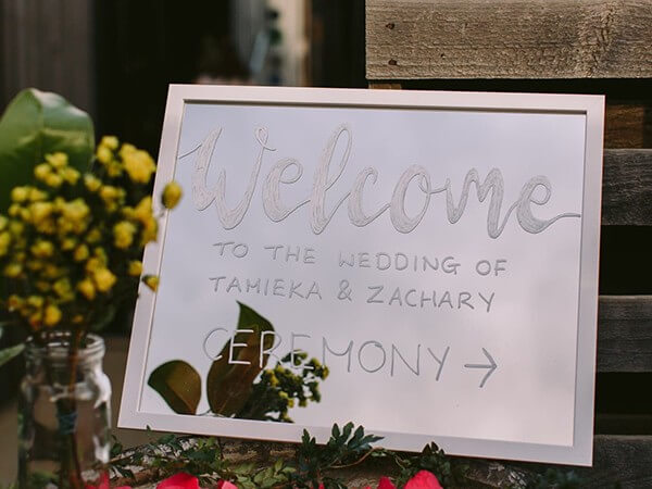 Wedding Handmade Signage